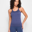 Ribbed Tank Top with Shelf Bra, XL