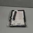 Case for Microsoft Surface Pro X 13" 2021/2020/2019, Military Grade [15 ft Drop Tested] Full-Body Shockproof Protective Cover with 360 Rotation Stand, Hand Strap & Pencil Holder (Black)