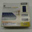 Intex 64757E Dura-Beam Standard Downy Air Mattress: Fiber-Tech - Twin Size - 10in Bed Height - 300lb Weight Capacity - Pump Sold Separately