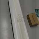 DEZ FURNISHINGS Cordless 1" Mini Blind with Flexible Slats, 30" W x 48" H, Pearl White