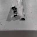 hunhun 10-Pack 6.6ft/ 2Meter U Shape LED Aluminum Channel System with Milky Cover, End Caps and Mounting Clips, Aluminum Profile for LED Strip Light Installations, Very Easy Installation