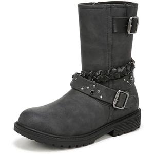 Blowfish Malibu Girl's Riverside Kids Side Zip Combat Boot 13