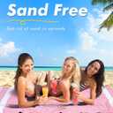 Genovega 6 Packs Oversized Turkish Beach Towel 74"x38" Thin Quick Dry Sand Free Pool Swim Towels Large XL Adult Clearance Blanket Travel Vacation Accessories Essentials Multi Grey LightGreen Dot