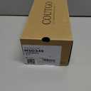 Coutgo Womens Mesh Ballet Flats Crystal Rhinestone Studded Comfortable Mary Jane Dress Shoes (Black)