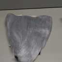 Baruisi Mens Wig Grey Long Straight Synthetic Heat Resistant Costume Cosplay Hair Wig (grey mixed white)