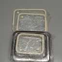 3-Piece Extra Thick 304 Stainless Steel Food Storage Containers with Non-Stick Bottom, Airtight Glass Lids & Silicone Seal, Stackable Kitchen Organization Boxes for Food Preservation