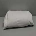 Extra Wide Pinch Pleat Linen Curtains 108 Inches Long for Living Room Sliding Glass Door 70 Inch Wide Semi Sheer Curtain Cream Ivory Boho Pleated Drape Hooks Rings 70x108 Large Window Curtain 1 Panel (Natural)