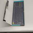 Logitech Wireless Touch Keyboard K400 with Built-in Multi-Touch Touchpad (Pack of 1)