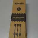 Riveira's 6-Piece Kitchen Essentials - Wooden Spoons for Cooking and Comprehensive Cooking Utensils Set (Light Teak)