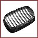 2pcs Glossy Black Front Kidney Grille Grill for BMW E39 1999-2003 5 Series 528i 540i 4-Door Replace Parts