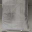 Sadnyy 3 Pieces Clear Luggage Cover PVC Suitcase Luggage Protector Waterproof Cover(Black Border,Left Opening Style)