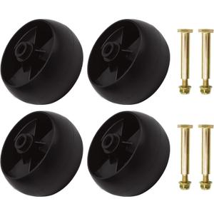 734-04155 Deck Wheels for Craftsman MTD 73404155 Toro 112-0677 (4 Pack)