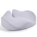 Foamula Pain Relief Coccyx Cushion, Memory Foam Seat Cushion for Wheelchair, Office Chair Cushion, Car Seat Cushion for Butt, Sciatica, Pelvic Floor, Postpartum Recovery