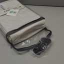 INOVADAY 100% Blackout Curtains for Bedroom, Black Out Curtains 96 Inch Long, Clip Rings Linen Blackout Drapes, Thermal Insulated Room Darkening for Living Room, 2 Panels - Beige,W50xL96