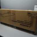 Walking Pad, Under Desk Treadmill with Incline for Home Office 2.5HP Portable Walking Treadmill with 265 Lbs Weight Capacity Walking Machine, Remote Control, LED Display (Black Orange)