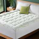 3 Inch Breathable Bamboo Mattress Topper (King,78"x80")