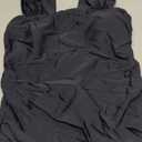 Aqua Eve Womens Plus Size One Piece Swimsuit Tummy Control Bathing Suit Vintage Swimwear (Black)