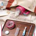 Tumbler Adapter for Stanley to Flavors Cartridges | Leak-Proof Silicone, Food-Grade Material, Compatible with 30oz & 20oz Stanley Quencher H2.0 FlowState Tumblers and Flavor Cartridges, Easy Clean (Passion Pink)