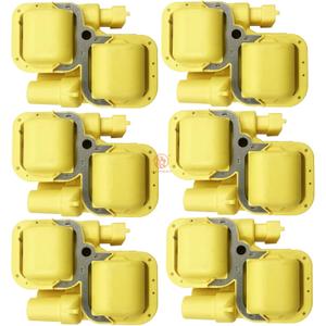 IGNITION COIL UF359 A0001587303 SET OF 6 COMPATIBLE WITH MERCEDES BENZ C240 C260 C32 C320 CLK320 E320 ML320 ML350 S350 SLK32 SLK320 Chrysler Crossfire 2.6 2.8 3.2 3.2 3.7 V6 M112