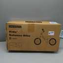 Lilian&Gema Toddler Balance Bike Colorful Lighting, 12'' Kids Balance Bike for 2-5 Years Old with Adjustable Seat & Handlebar, Toddler Gift Bike Suitable for Boys and Girls Ages 2 3 4 5 (blue)