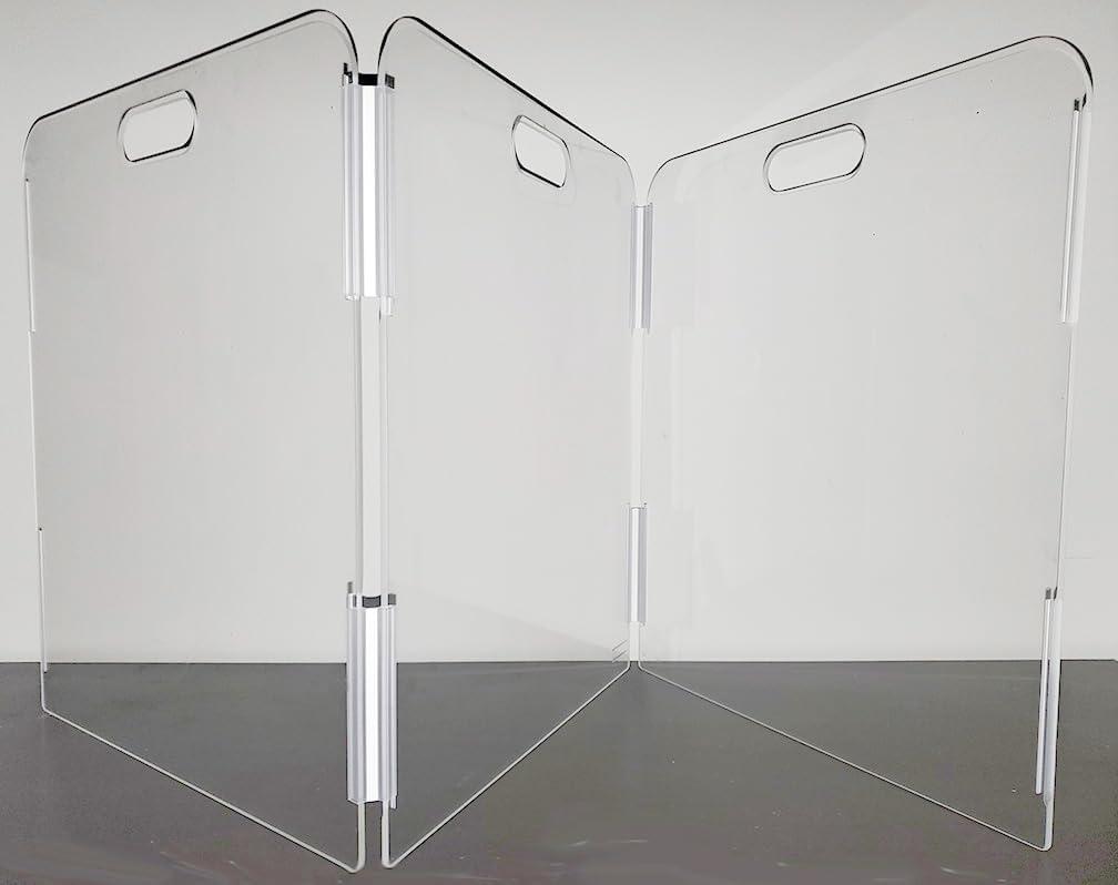 Pet Barrier (3-Panel) | Free-Standing Pet Gate | Foldable | Protect Your Indoor Living Spaces, Decorations, and Important Items from Pets | Made in The USA