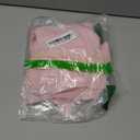 Trendy Queen Womens Long Sleeve Shirts Crop Tops Fall Fashion 2025 Square Neck Going Out Basics Tees Y2k Clothes (Medium, Pink)