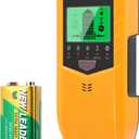 Stud Finder Wall Scanner, 5 in 1 Multifunction Stud Locator with Upgraded Smart Sensor, LCD Display and AC Wires Detection for the Center and of Wood AC Wire Metal Studs Joist Pipe