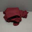 QINSEN Women's Cotton 2 Piece Outfits Lapel Long Sleeve Zip Up Sweatshirt Wide Leg Pants Matching Tracksuit Sets (Burgundy), S