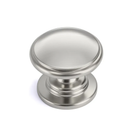 homdiy 5 Pack Brushed Nickel Cabinet Knobs Silver Drawer Knobs Kitchen Hardware for Bathroom, Cupboard, Furniture