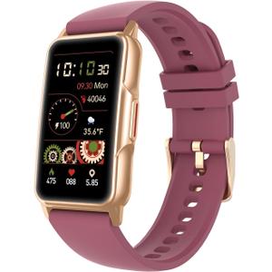 Smart Watch Health Fitness Tracker with 24/7 Heart Rate, Blood Oxygen Blood Pressure Sleep Monitor, 115 Sports Modes, Step Calorie Counter Pedometer IP68 Waterproof for Android and iPhone Women Men