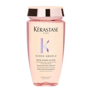 Kerastase Gloss Absolu High-Shine Anti-Frizz Shampoo - Cleanses & Reveals Ultimate Shine, For Glossy & Bouncy Hair (8.45 Fl Oz (Pack of 1))