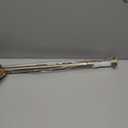 Ivilon Tension Curtain Rod - Spring Tension Rod for Windows or Shower, 54 to 90 Inch. Warm Gold