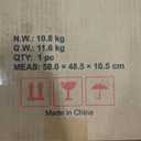 VASAGLE Coat Rack, Coat Stand with 3 Shelves, Hall Tree Free Standing with Hooks for Scarves, Bags, Umbrellas, Steel Frame, Industrial Style, for Entryway, Living Room, Rustic Brown and Black ULCR80X