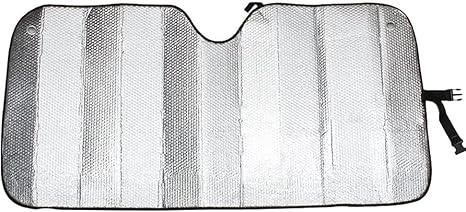 Car Windshield Sunshade, Foldable Sun Shade Visor Cover Block Reflector, Portable Anti Sunlight Protector Screen, Blue Silver Thickened 5 Layer, Front Window Sun Shade, Silver