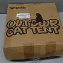 Pet Playpen with Surround Tunnel, Outdoor/Indoor Cat Playpen with Breathable Soft SidesTailtastic Cat Enclosure Tent for Small Animals, Portable Tent with Carry Bag (Medium)