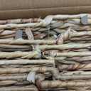 12x12in Storage Baskets Set of 4 Water Hyacinth Baskets,Foldable Handwoven Storage Cubes, Wicker Cube Baskets Laundry Organizer Totes for Home