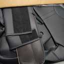 Custom Fit Seat Covers for Toyota Camry 2018-2024 LE/SE/SE Nightshade - Premium Faux Leather Full Set with 4-Layer Waterproof Protection,Black Not for Hybrid