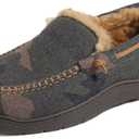 Zigzagger Men's Moccasin Slippers Memory Foam House Shoes, Indoor and Outdoor Warm Loafer Slippers (11, Camouflage)