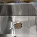 Kitchen And Bar Sink, 27x18 Inch Stainless Steel Drop In Modern Single Bowl Topmount Kitchen And Bar Sink Combo-SS Grid,Spoon Rest,Drain Strainer Set Compatibility With Various Kitchen&Bar Style