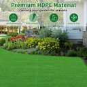 Grass Protection Mesh, 4 ft 32.8 ft Green Lawn Reinforcement Netting, Reusable HDPE Grass Reinforcement Mesh for Grass Parking, Driveways, Turf Protection
