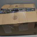 HYLEORY Queen Mattress Pad Quilted Fitted Mattress Protector Cooling Pillow Top Mattress Cover Breathable Fluffy Soft Mattress Topper with 8-21" Deep Pocket, Brown