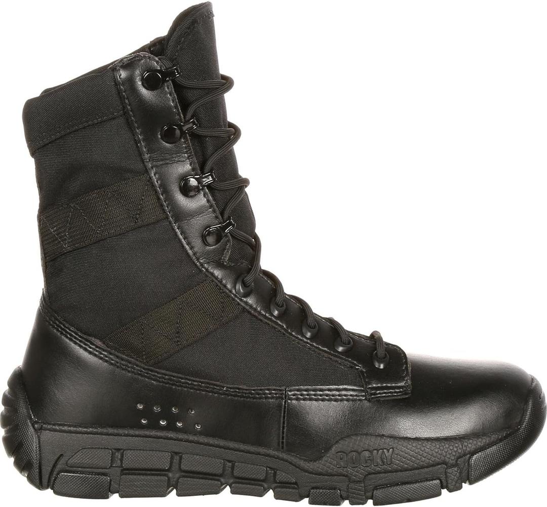 ROCKY Men's C4T Military Inspired Public Service Boots (5.5, Black)