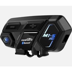 M1-S PRO 2000m 8 Riders Motorcycle Helmet Intercom Motorbike Bluetooth Headset