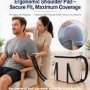 Ice Machine for Shoulder After Surgery, Portable Leak-Proof Cold Therapy Machine with Programmable Timer Quiet Pump, Long Lasting Cryotherapy System for Rotator Cuff & Shoulder Replacement Pain Relief