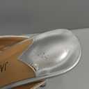 JANSEVEN Mules Flats For Women Closed Toe Flat Sandals With Rhinestone Pointy Slip On Patent Leather 4 Inches Bridal Wedding Shoes Sexy (9)