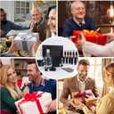 Whiskey Making Kit, Valentine's Day/Father's Day Whiskey Gift Set with 12 Natural Wood Chips & Botanicals, Create Your Own Craft Whiskey Flavors | DIY Whiskey Infusion Kit for Men