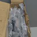 Pull Out Can Under Cabinet with Push to Open Slides, Insputer Heavy Duty Under Sink Garbage Can Kit for Kitchen, Laundry, Not Included Bin, Requires 15" W X 18" D Cabinet, has Installation video (Single, Silver)