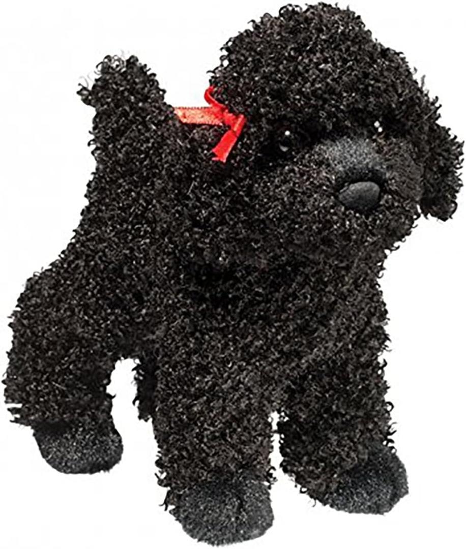 Douglas Gigi Black Poodle Dog Plush Stuffed Animal