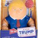 Full Send: Stretch Trump - Squishy Fidget Toy, Shape-Stretch-Squeeze, Tough-Tech Material, Soft Political Plushie, Sensory Stress Reliever, Adults