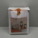 6FT Thanksgiving Inflatables Fall Outdoor Decorations, Lighted Pilgrim Boy and Girl Blow Up with Basket & 11 Built-in LEDs & Blower, Harvest Yard Lawn Garden Decor for Autumn Holiday Party